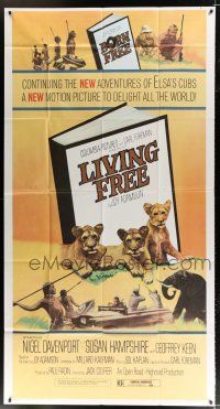 4j534 LIVING FREE 3sh '72 written by Joy Adamson, Elsa the Lioness was Born Free!