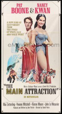 4j545 MAIN ATTRACTION 3sh '62 different full-length image of Pat Boone & sexy Nancy Kwan!