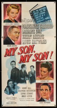 4j582 MY SON MY SON 3sh R48 Madeleine Carroll, Laraine Day, Brian Aherne, Louis Hayward