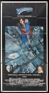 4j685 SUPERMAN 3sh '78 comic book hero Christopher Reeve, Gene Hackman, Marlon Brando