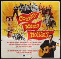 4j201 COUNTRY MUSIC HOLIDAY 6sh '58 Zsa Zsa Gabor, Ferlin Husky & other country music stars!