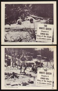 4k918 CONGO BILL 2 chapter 6 LCs '48 Don McGuire as King of the Jungle, The White Queen!