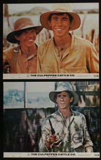 4k162 CULPEPPER CATTLE CO. 8 color 11x14 stills '72 Gary Grimes, Billy Bush, cool western images!