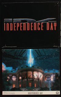 4k051 INDEPENDENCE DAY 9 color 11x14 stills '96 Will Smith, Bill Pullman, Jeff Goldblum, sci-fi!