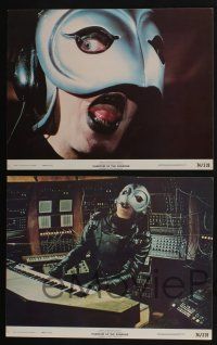 4k379 PHANTOM OF THE PARADISE 8 color 11x14 stills '74 Brian De Palma, crazy masked Paul Williams!