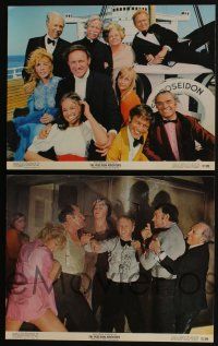 4k385 POSEIDON ADVENTURE 8 color 11x14 stills '72 Gene Hackman, Ernest Borgnine, Carol Lynley!