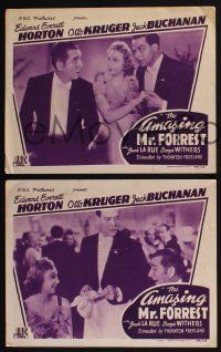 4k787 AMAZING MR FORREST 3 LCs '44 Edward Everett Horton with Jack Buchanan & Googie Withers!