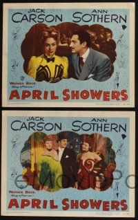 4k650 APRIL SHOWERS 4 LCs '48 Jack Carson, pretty Ann Sothern , songs, girls & fun galore!