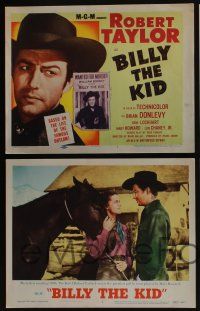 4k115 BILLY THE KID 8 LCs R55 Brian Donlevy, Robert Taylor as most notorious outlaw in the West!