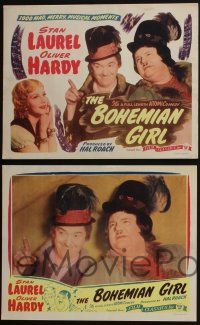 4k122 BOHEMIAN GIRL 8 LCs R47 Hal Roach, wacky images of Stan Laurel & Oliver Hardy!