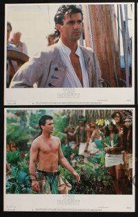 4k126 BOUNTY 8 LCs '84 Mel Gibson, Anthony Hopkins, Liam Neeson, Mutiny on the Bounty!