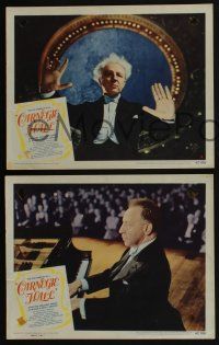 4k803 CARNEGIE HALL 3 LCs '47 Edgar Ulmer, never before so many magnificent artists on one screen!