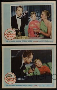 4k570 CERTAIN SMILE 6 LCs '58 Joan Fontaine has a love affair with Rossano Brazzi & 19 year-old boy