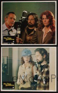 4k142 CHINA SYNDROME 8 LCs '79 Jack Lemmon, Jane Fonda, Michael Douglas, nuclear meltdown thriller!