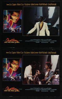 4k143 CHUCK BERRY HAIL! HAIL! ROCK 'N' ROLL 8 LCs '87 Chuck Berry, Keith Richards!