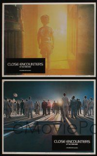 4k149 CLOSE ENCOUNTERS OF THE THIRD KIND 8 LCs '77 Steven Spielberg's sci-fi classic!