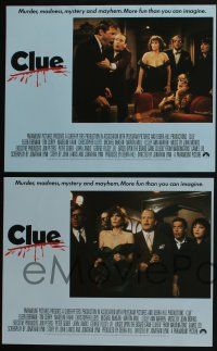 4k151 CLUE 8 LCs '85 Tim Curry, Christopher Lloyd, Michael McKean, Lesley Ann Warren!