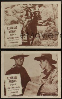 4k805 CODY OF THE PONY EXPRESS 3 chapter 8 LCs '50 cowboy Jock Mahoney serial, Renegade Raiders!