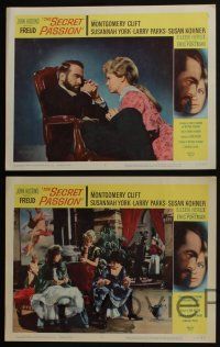 4k223 FREUD 8 LCs '63 John Huston directed, Montgomery Clift, Susannah York, The Secret Passion!
