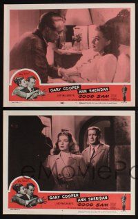 4k702 GOOD SAM 4 LCs R57 cool images of Gary Cooper in the title role & sexy Ann Sheridan!