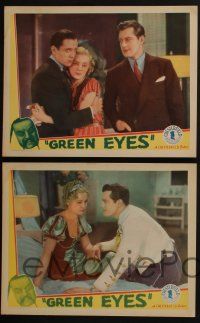 4k628 GREEN EYES 6 LCs '34 Charles Starrett, gorgeous Shirley Grey. Claude Gillingwater!