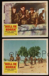 4k708 HELL IN KOREA 4 LCs '57 Ronald Lewis, Stephen Boyd, suicide war mission!