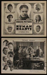 4k260 HUMAN HEARTS 8 LCs '22 Russell Simpson, House Peters, beautiful Mary Philbin!