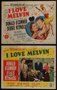 4k264 I LOVE MELVIN 8 LCs '53 Donald O'Connor & Debbie Reynolds, the screen's terrific team!