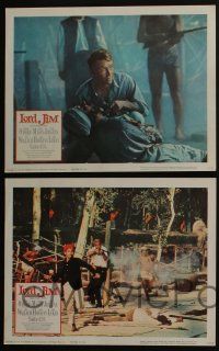 4k536 LORD JIM 7 LCs '65 Richard Brooks, cool images all with Peter O'Toole + Akim Tamiroff!