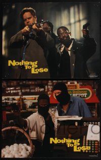4k357 NOTHING TO LOSE 8 LCs '97 great images of Martin Lawrence & Tim Robbins in action!