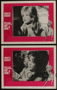 4k366 ONLY FOR LOVE 8 LCs '63 Roger Vadim's La Bride sur le cou, sexy Brigitte Bardot!