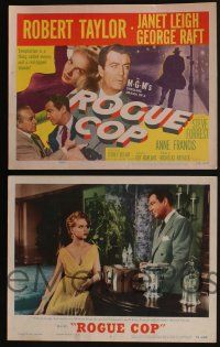 4k400 ROGUE COP 8 LCs '54 Robert Taylor, George Raft, sexy Janet Leigh is a thing called temptation