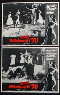 4k505 WITCHCRAFT '70 8 LCs '70 Angeli bianchi... Angeli neri, wild images of sexy horror rituals!