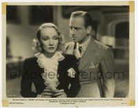 4m086 ANGEL 8x10.25 still '37 Melvyn Douglas glares at beautiful Marlene Dietrich!