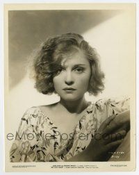 4m094 ANNA STEN 7.75x10.25 still '34 great portrait with windswept hair from We Live Again!