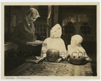 4m109 AS THE EARTH TURNS 8x10.25 still '34 Jean Muir giving pumpkin pie to spooky kids as ghosts!