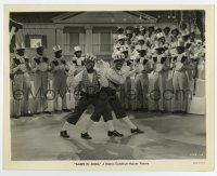 4m122 BABES IN ARMS 8x10.25 still '39 Mickey Rooney & Judy Garland in wild blackface number!