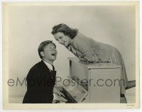 4m120 BABES IN ARMS 8x10.25 still '39 best image of Mickey Rooney singing at piano by Judy Garland!