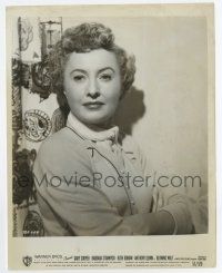 4m164 BLOWING WILD 8x10.25 still '53 waist-high portrait of Barbara Stanwyck with arms crossed!