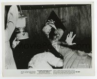 4m211 CHILDREN SHOULDN'T PLAY WITH DEAD THINGS 8x10 still '72 view of zombie monster in mirror!