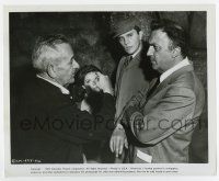 4m223 COLLECTOR candid 8.25x10 still '65 William Wyler, Eggar & Stamp visited by Federico Fellini!
