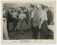 4m234 COOL & THE CRAZY 8x10 still '58 Gigi Perreau & 1950s teens at a dance!