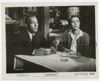 4m239 COUNTRY GIRL 8x10.25 still '54 worried Bing Crosby has coffee with wife Grace Kelly!