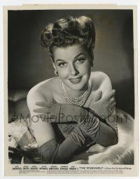 4m303 DOUGHGIRLS 8x10.25 still '44 great close up of Ann Sheridan with bare shoulders & pearls!