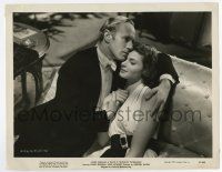 4m449 INTERMEZZO 8x10 still R47 romantic close up of Leslie Howard & Ingrid Bergman!