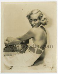 4m482 JOAN CRAWFORD 8x10.25 still '39 portrait with bleached blonde hair from Our Blushing Brides!