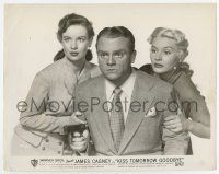 4m515 KISS TOMORROW GOODBYE 8x10.25 still '50 James Cagney between Barbara Payton & Helena Carter!