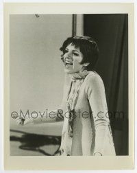4m549 LIZA MINNELLI TV 7.25x9.25 still '70 singing on the premiere of The Johnny Cash Show!