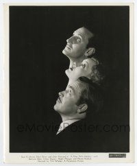 4m564 MAD DOCTOR 8.25x10 still '40 Basil Rathbone, Ellen Drew & John Howard over black background!