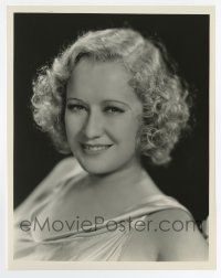 4m619 MIRIAM HOPKINS 8x10.25 still '30s great smiling close up of the Paramount Pictures actress!